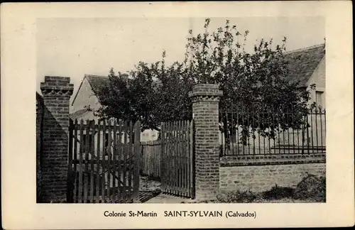 Ak Saint Sylvain Calvados, Colonie Saint Martin