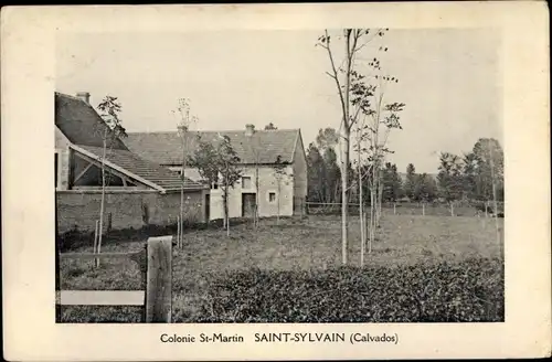 Ak Saint Sylvain Calvados, Colonie Saint Martin