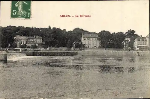 Ak Ablon Val de Marne, Le Barrage