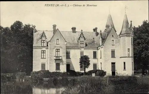 Ak Féneu Maine et Loire, Château de Monrioux