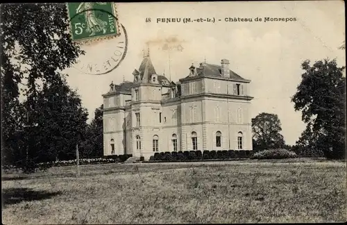 Ak Féneu Maine et Loire, Château de Monrepos