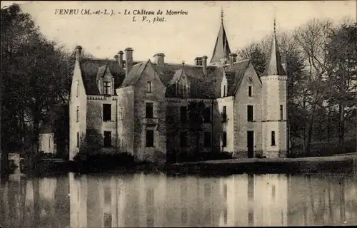 Ak Féneu Maine et Loire, Château de Monriou