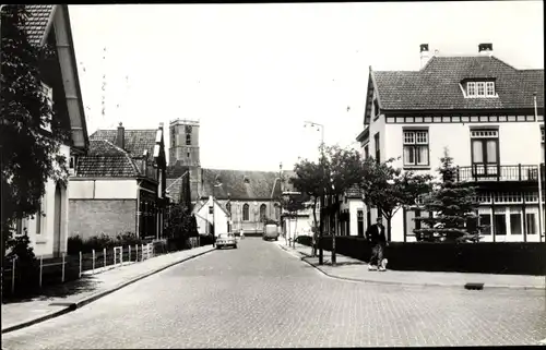 Ak Middelharnis Südholland, Stationsweg