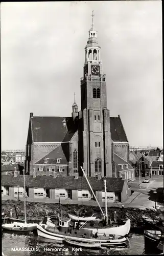 Ak Maasluis Südholland Niederlande, Hervormde Kerk