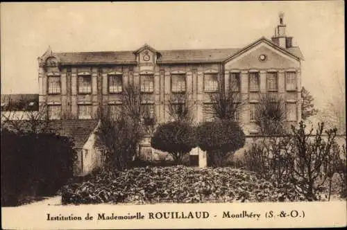 Ak Montlhery Essonne, Institution de Melle Rouillaud