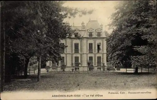 Ak Asnières sur Oise Val d'Oise, Val d´Oise