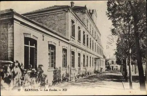 Ak Sannois Val d’Oise, Les Écoles