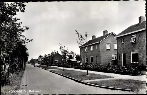 Ak Koekange Drenthe, Dr., Kerklaan