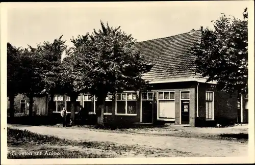 Ak Anloo Annen Drenthe Niederlande, Dorpsstraat