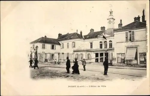 Ak Poissy Yvelines, L'Hotel de Ville