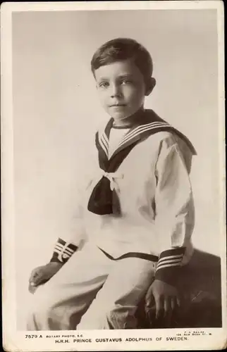 Ak Prinz Gustav Adolf