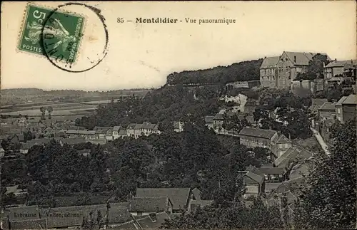 Ak Montdidier Somme, Vue panoramique