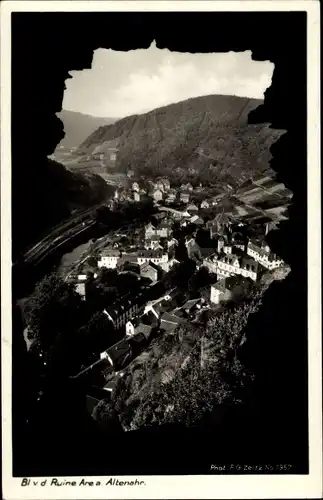 Ak Altenahr im Landkreis Ahrweiler, Panorama von der Ruine Are