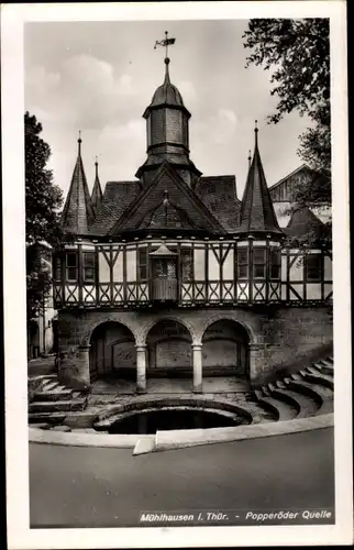 Ak Mühlhausen in Thüringen, Popperöder Quelle