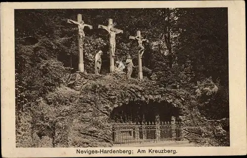 Ak Hardenberg Neviges Velbert Nordrhein Westfalen, Am Kreuzberg