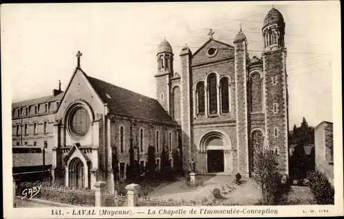 Ak Laval Seine et Marne, La Chapelle de l'immaculee Conception