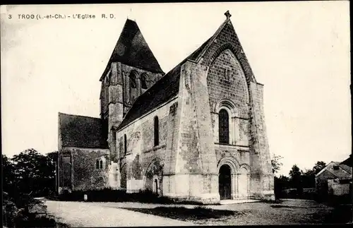 Ak Troo Loir et Cher, Kirche