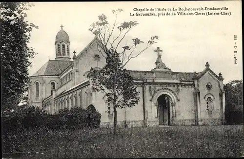 Ak La Ville aux Clercs Loir et Cher, Chapelle