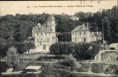 Ak Varenne Chennevieres Val de Marne, Château de l´Étape