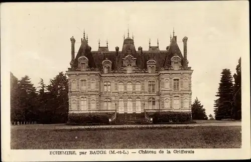 Ak Échemiré Maine et Loire, Château de la Grifferaie