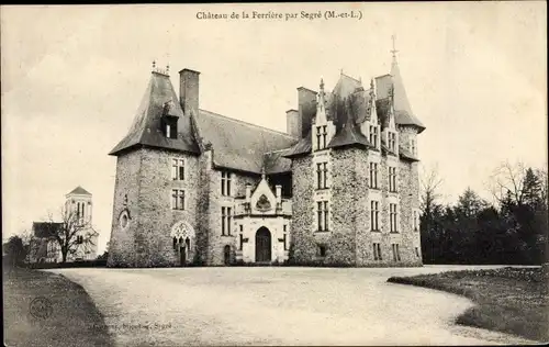 Ak Segré Maine et Loire, Château de la Ferrière de Flée