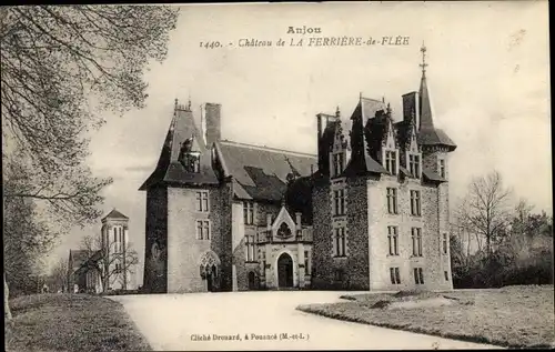 Ak Segré Maine et Loire, Château de la Ferrière de Flée