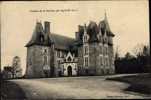 Ak Segré Maine et Loire, Château de la Ferrière