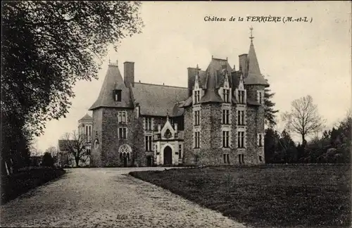 Ak Segré Maine et Loire, Château de la Ferrière