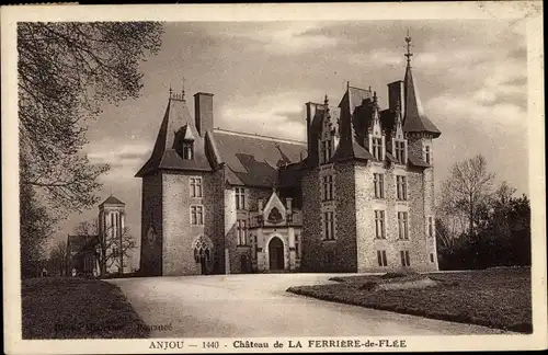 Ak Segré Maine et Loire, Château de la Ferrière de Flée