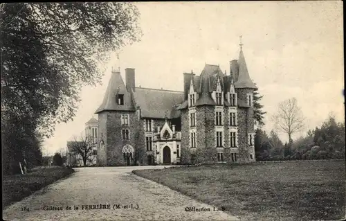 Ak Segré Maine et Loire, Château de la Ferrière