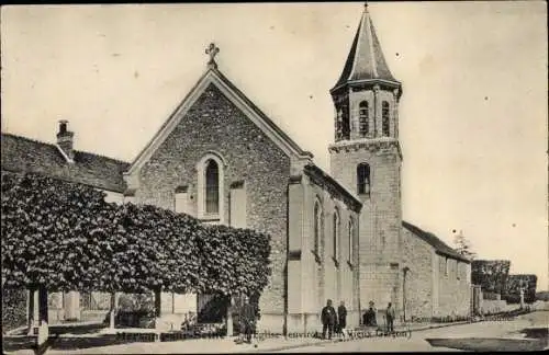 Ak Morsang Seine Essonne, L´Église