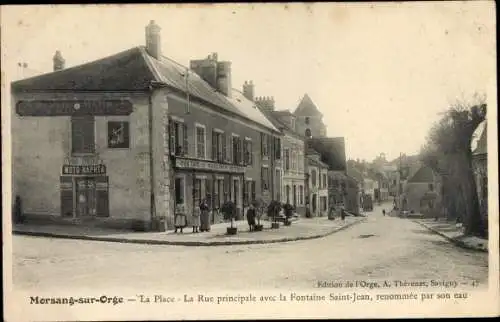 Ak Orsay Essonne, La Place