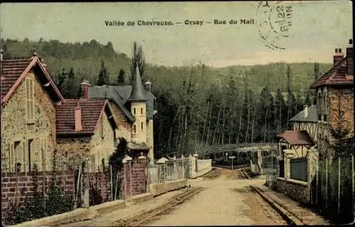 Ak Orsay Essonne, Rue du Mail