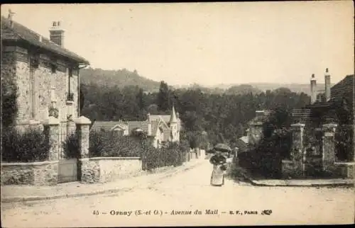 Ak Orsay Essonne, Avenue du Mail