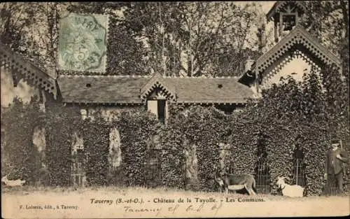 Ak Taverny Val d'Oise, Château de la Tayolle, Les Communs