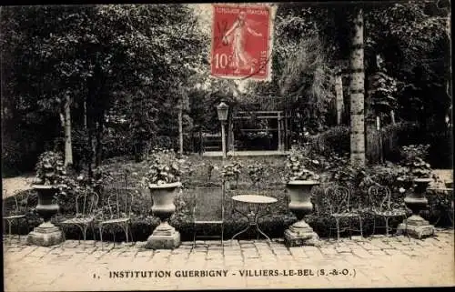 Ak Villiers-le-Bel Val-d´Oise, Institution Guerbigny