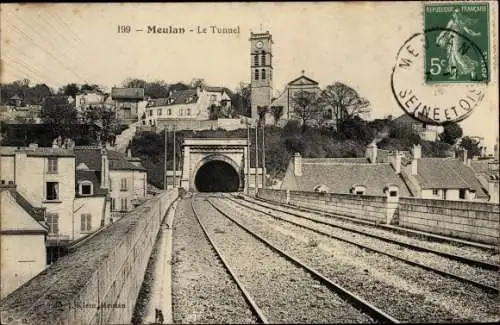 Ak Meulan Yvelines, Le Tunnel