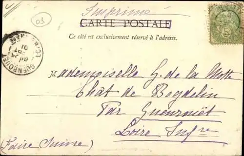 Ak Gannat Allier, Eglise Sainte Croix