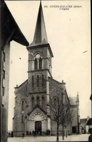 Ak Cosne d'Allier Allier, Eglise