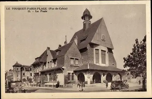 Ak Le Touquet Paris Plage Pas de Calais, La Poste