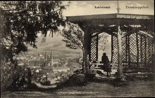 Ak Echternach Luxemburg, Trosskneppchen