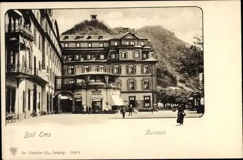 Ak Bad Ems an der Lahn, Kurhaus