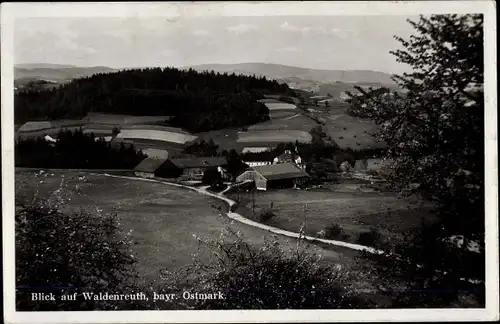 Ak Waldenreuth Perlesreut Niederbayern, Panorama