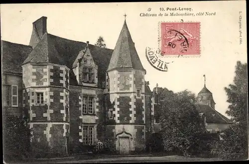 Ak Pont Levoy Loir-et-Cher, Château de la Mahoudière