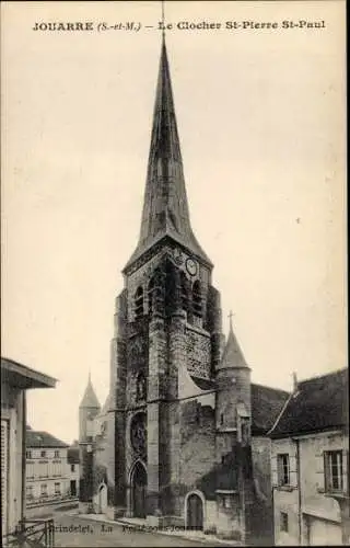 Ak Jouarre Seine et Marne, L´Église