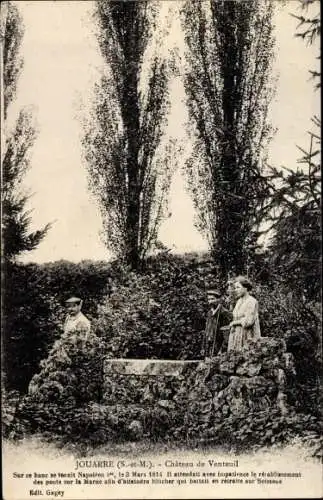 Ak Jouarre Seine et Marne, Château du Venteuil