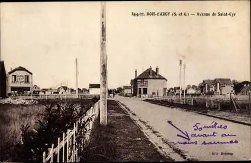 Ak Bois d'Arcy Yvelines, Avenue de Saint Cyr