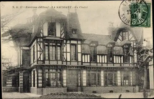 Ak La Saussaye Eure, le Châlet