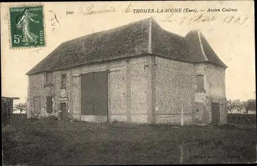 Ak Thomer la Sogne Eure, Ancien Château