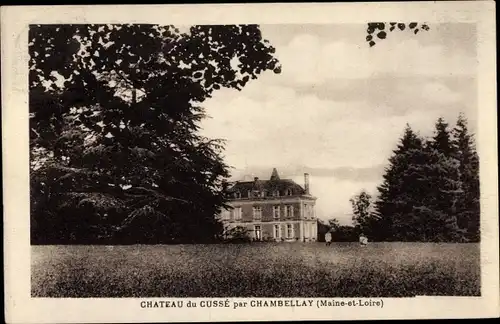 Ak Chambellay Maine-et-Loire, Château de Cussé